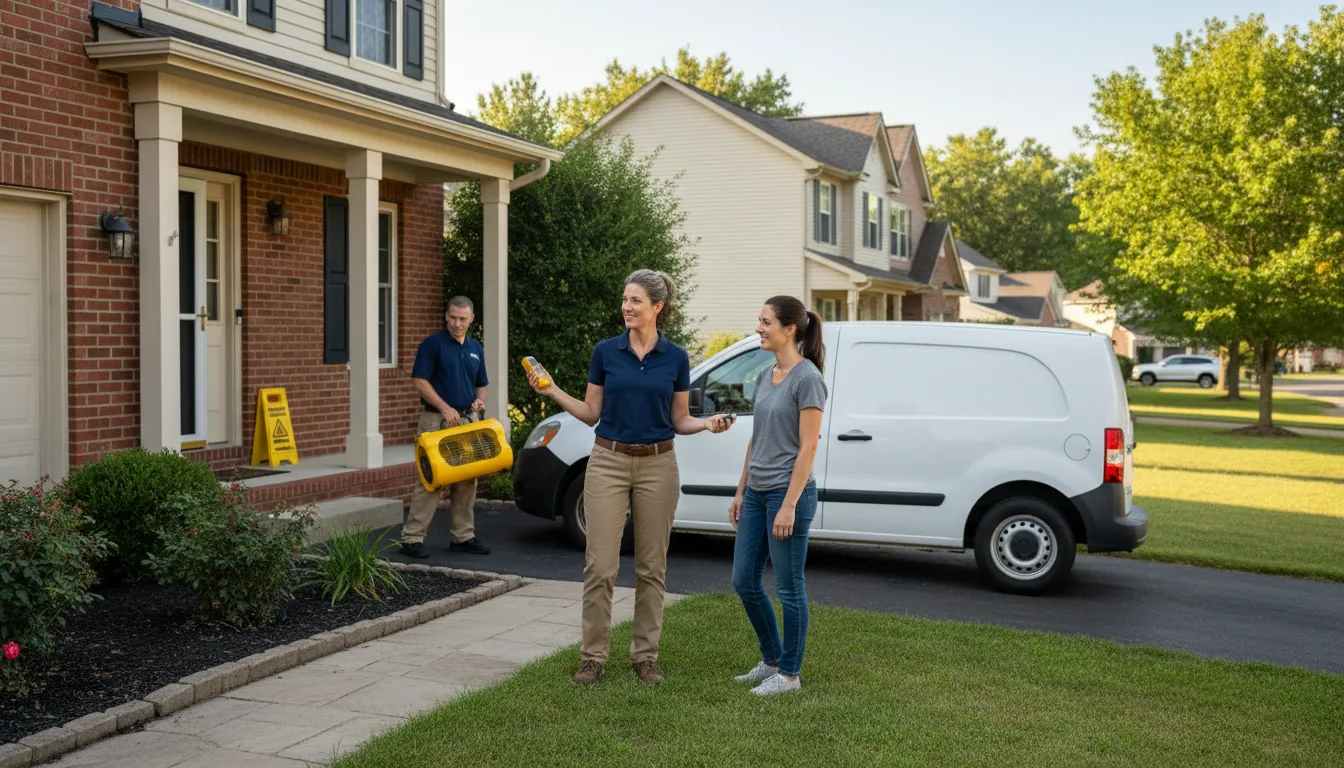 Water restoration image for Mold Remediation in Bolivar, TN